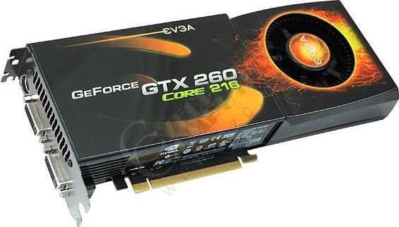 EVGA GeForce GTX 260 Core 216 SuperClocked 896MB CZC.cz