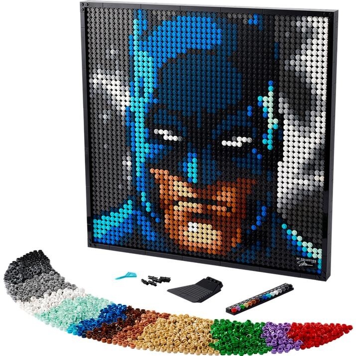 Extra výhodný balíček LEGO® Art - Kolekce Jim Lee – Batman™ 31205 Batman a Catwomen