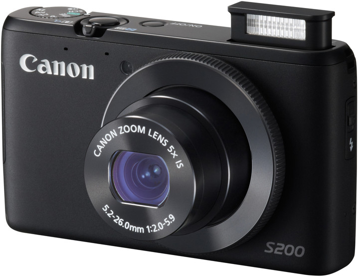 Canon PowerShot S200, černá_45361398