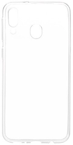 EPICO pružný plastový kryt pro Samsung Galaxy M20 RONNY GLOSS, bílá transparentní_1947018122