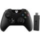 Xbox ONE Bezdrátový ovladač, černý + bezdrátový adaptér pro Win 10 (PC, Xbox ONE)