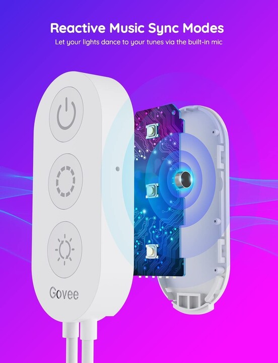 Govee WiFi Smart PRO LED pásek RGBIC, 10m - extra odolný_295358189