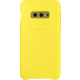 Samsung kožený zadní kryt pro Samsung G970 Galaxy S10e, žlutá