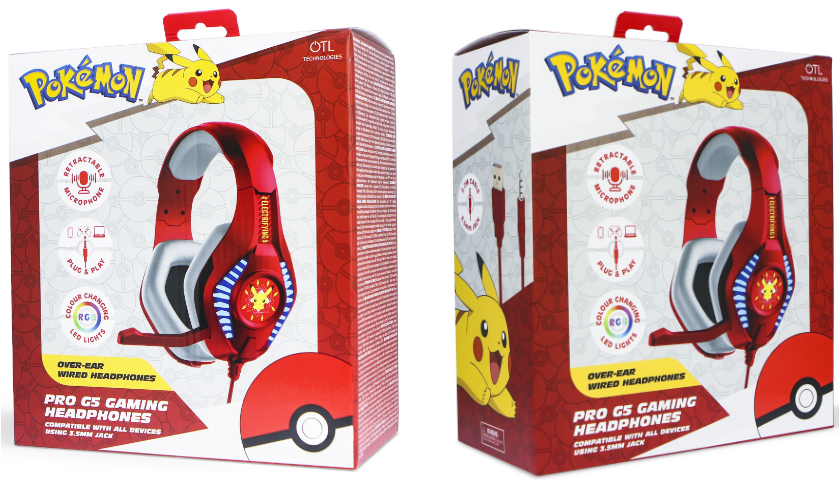 OTL Technologies Pokemon Pikachu PRO G5 Gaming