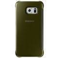 Samsung Clear View EF-ZG925B pouzdro pro Galaxy S6 Edge (G925), zlatá_648958017