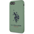 U.S. Polo silikonový kryt Big Horse pro iPhone 8/SE2, zelená_857317778