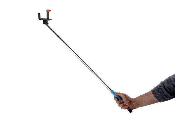 GoGEN 2 Selfie tyč teleskopická, bluetooth, modrá_610486219