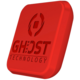 CELLY GHOSTFIX univerzální magnetický držák pro mobilní telefony, adhezivní povrch, červený