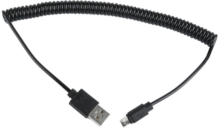 Gembird CABLEXPERT kabel USB A Male/Micro B Male 2.0, 1,8m, kroucený, černá_1492859153