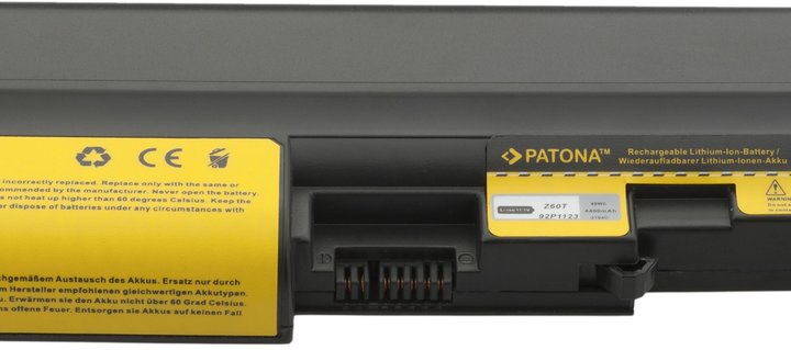 Patona baterie pro IBM, THINKPAD Z60t 4400mAh Li-Ion 10,8V_749979156