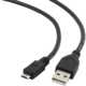 Gembird CABLEXPERT kabel USB A Male/Micro B Male 2.0, 50cm, High Quality, černá