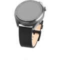 FIXED kožený řemínek pro smartwatch, 20mm, černá_1242745168