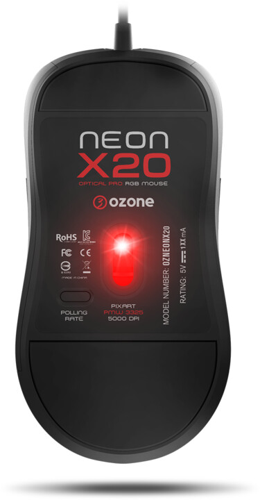 Ozone Neon X20, černá_1941839672