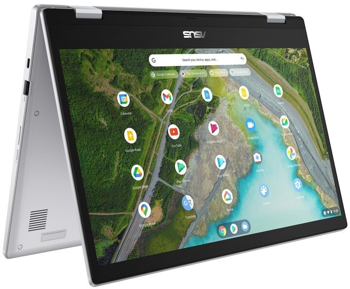 ASUS Chromebook Flip CX1 (CX1500), stříbrná_1413852504