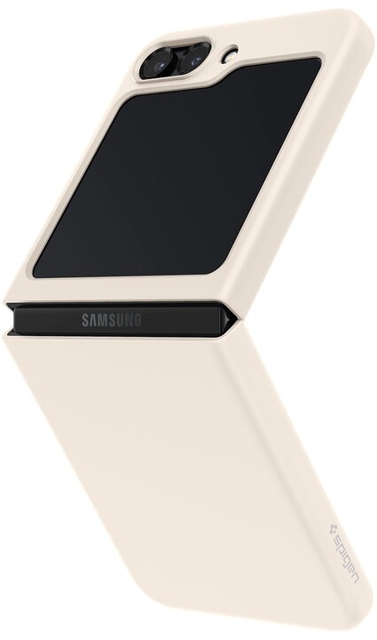 Spigen ochranný kryt Air Skin pro Samsung Galaxy Z Flip5, slonovinová_1195371965