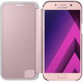 Samsung Galaxy A5 2017 (SM-A520C), flipové pouzdro, Clear View, růžové_1365724671