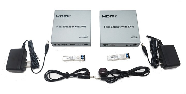 PremiumCord HDMI extender až na 20 km, optický_2083749029