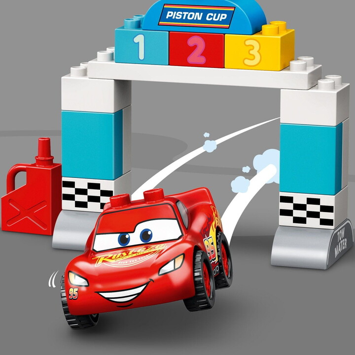 LEGO® DUPLO® Disney Cars 10924 Závodní den Bleska McQueena_458479075
