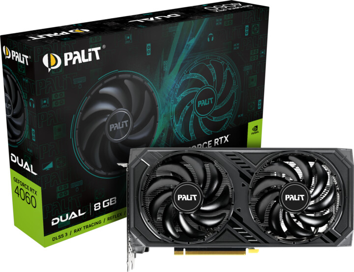 PALiT GeForce RTX 4060 Dual, 8GB GDDR6_1305862987