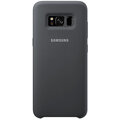 Samsung S8 silikonový zadní kryt, stříbrno/šedý