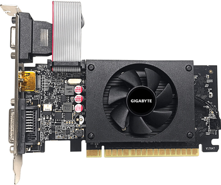 GIGABYTE GeForce GT 710 2GB DR5, 2GB GDDR5_264662006