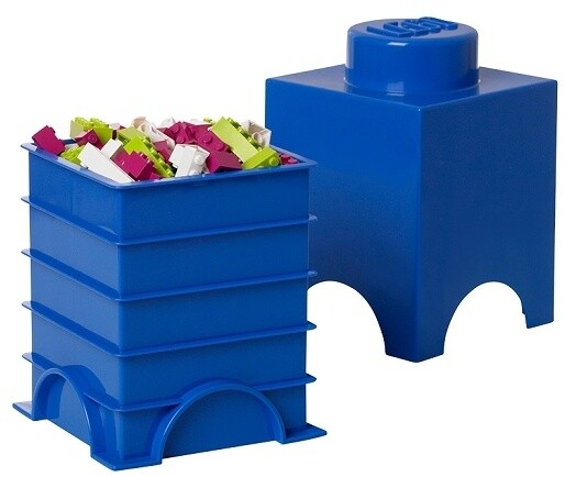 Úložný box LEGO, malý (1), modrá_1444445264