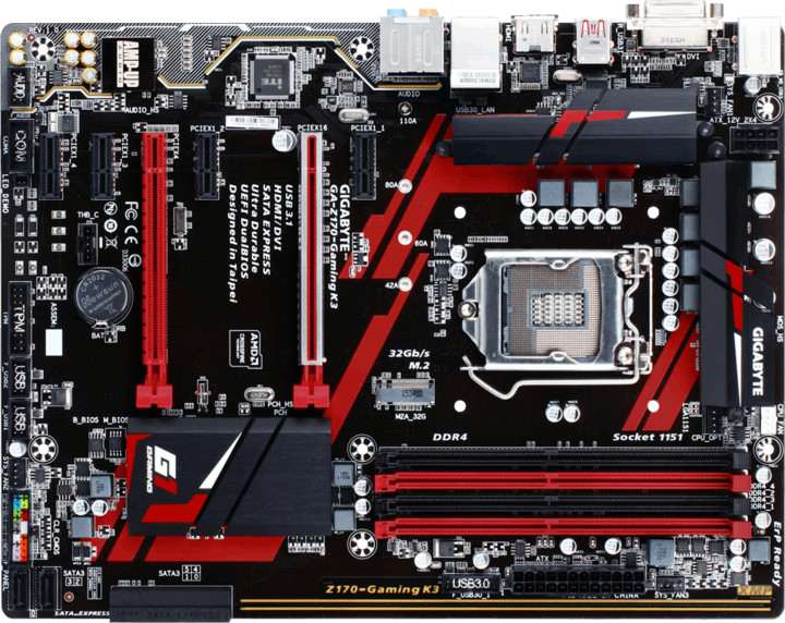 GIGABYTE Z170-Gaming K3 - Intel Z170_645667881