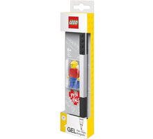 Pero LEGO s minifigurkou, černé