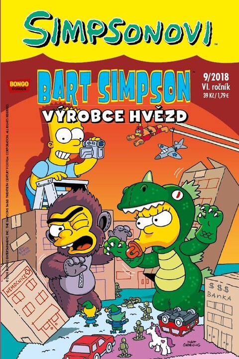 Komiks Bart Simpson: Výrobce hvězd, 9/2018_1179193632