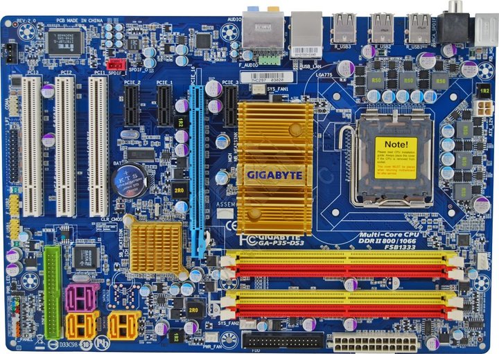 Схема подключения gigabyte ga p35 s3g