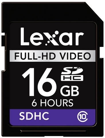 Lexar SDHC 16GB Class 10_1082859116