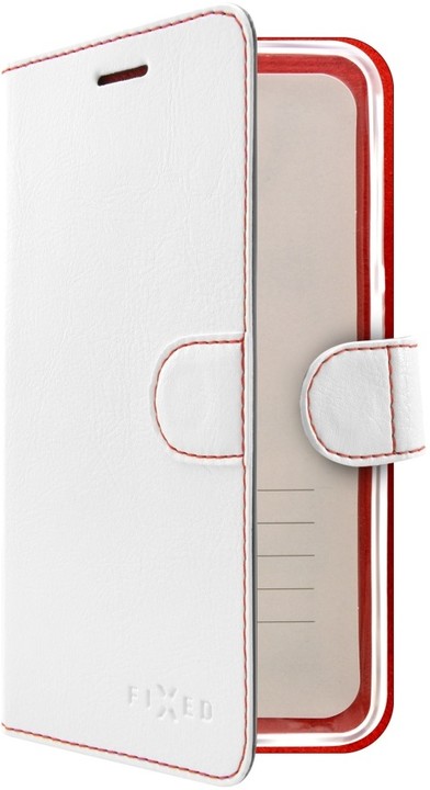 FIXED FIT pouzdro typu kniha pro Sony Xperia E5, bílé_212081697