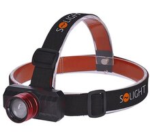 Solight LED čelová svítilna, 3W, 150lm, zoom, nabíjecí Li-Ion_813649651