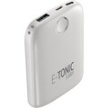 CellilarLine powerbanka E-Tonic, 5000mAh, USB, 10W, bílá_583329965