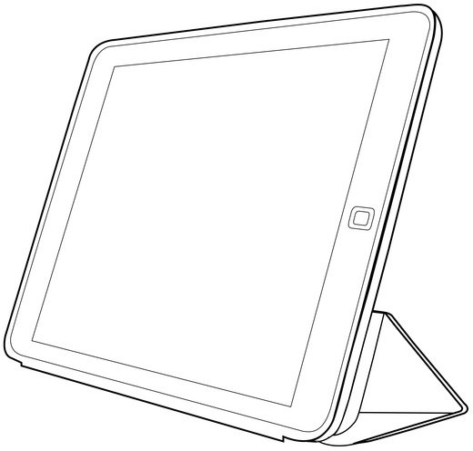 Sweex Smart Case pro iPad, černá_457101505