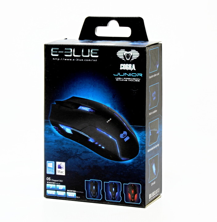 E-Blue Cobra II, černá