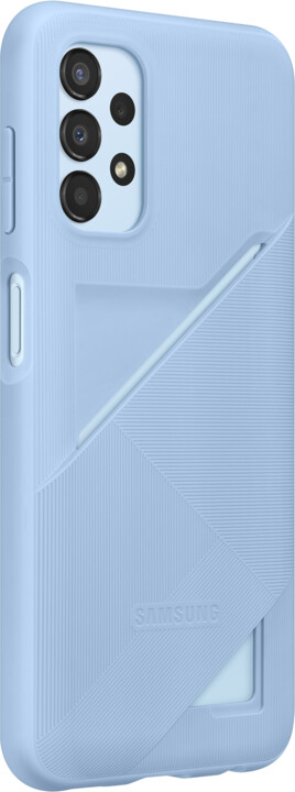 Samsung zadní kryt s kapsou na kartu pro Galaxy A13, modrá_1663789641