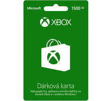 Microsoft Xbox Live dárková karta 1500 Kč_1265370833