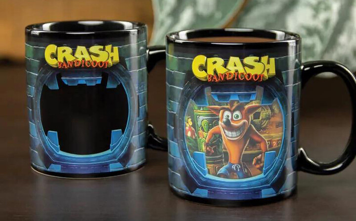 Hrnek Crash Bandicoot - Crash Bandicoot (Měnící se)_659494925