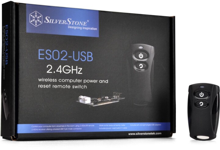 SilverStone SST-ES02-USB, dálkové ovládání PC_932598212