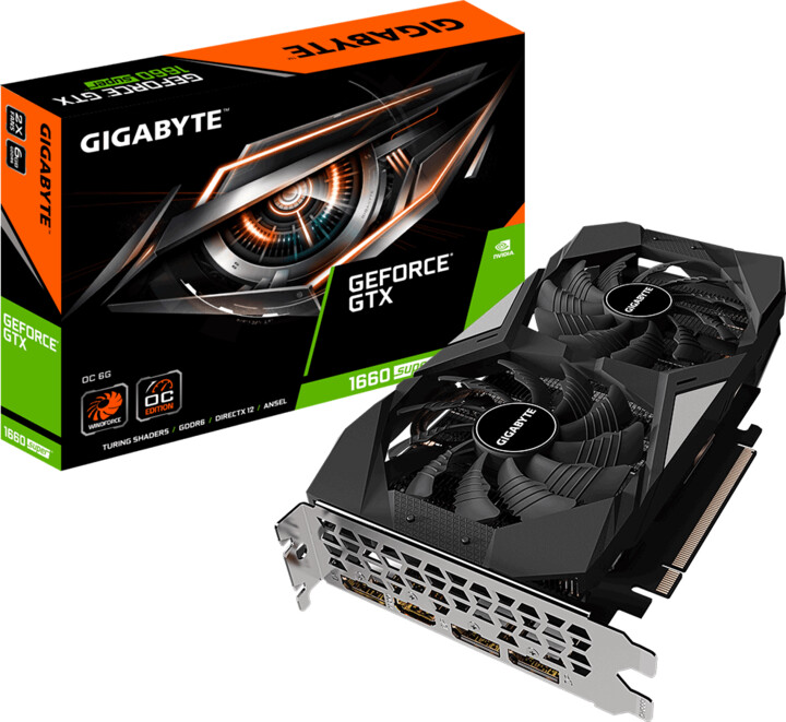 GIGABYTE GeForce GTX 1660 SUPER OC 6G, 6GB GDDR6_575591070