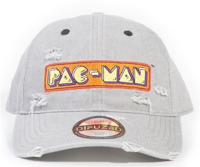 Kšiltovka Pac-Man - Logo Denim, nastavitelná, baseballová_1590515634