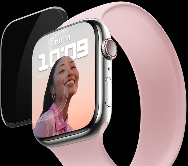 TGP ochranné sklo pro Apple Watch 7 45mm, voděodolné_63574666
