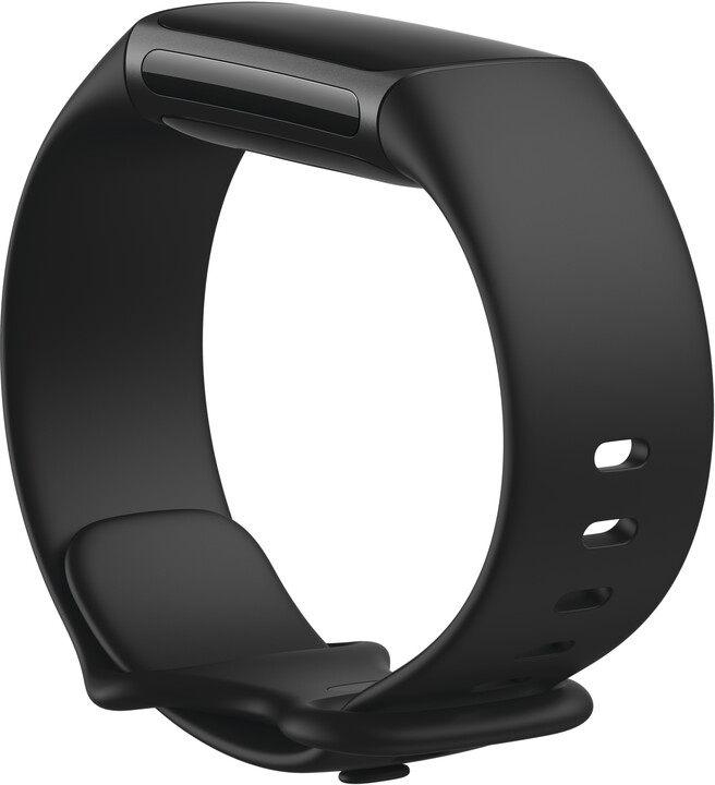 Google Fitbit Charge 5, Graphite Stainless Steel/Black