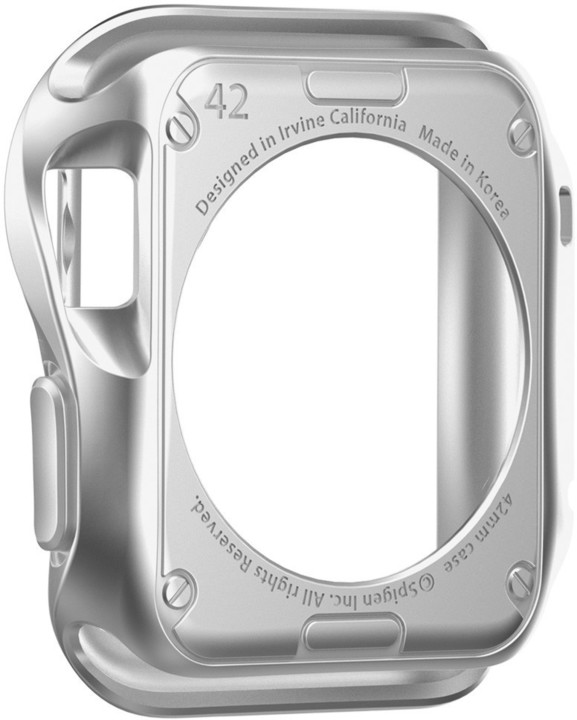 Spigen Slim Armor, silver - Apple Watch 38mm_853193583
