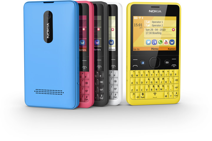 Nokia Asha 210 Dual SIM, černá_900657530