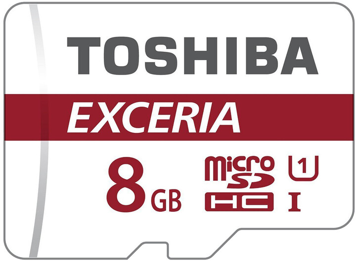 Toshiba Micro SDHC Exceria M301 8GB 48MB/s UHS-I + adaptér_1964402791