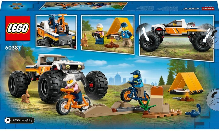 LEGO® City 60387 Dobrodružství s teréňákem 4x4_39221485