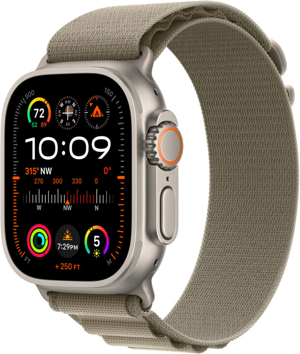 Apple Watch Ultra 2, Alpine Loop, Olive, Small_2119682393