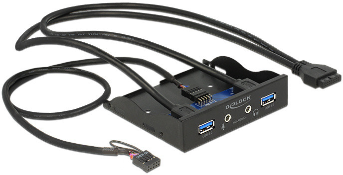 DeLock 3.5” Front Panel &gt; 2 x USB 3.0 + HD-Audio_387982136